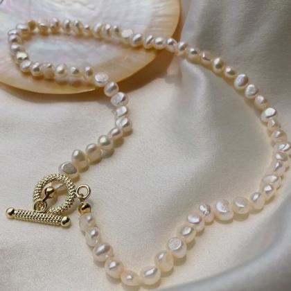 Vintage Double-layer Baroque Freshwater Pearl..